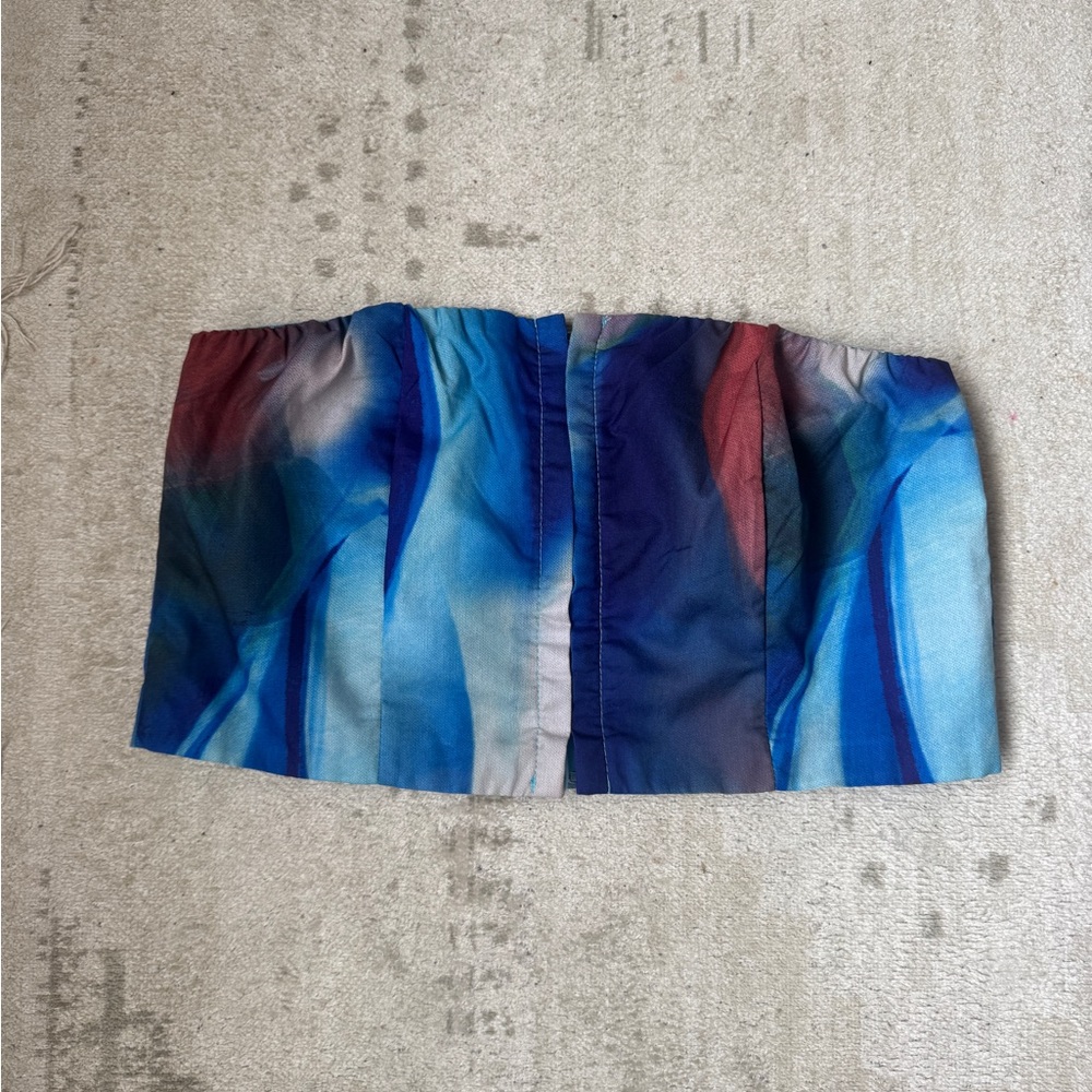 Charcoal Clothing Multicolor Strapless Top